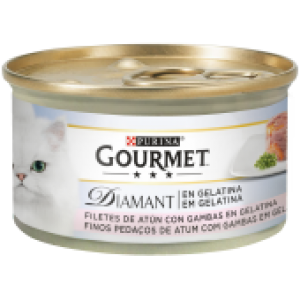 Gourmet Diamant Atum com Gambas em Gelatina 85gr